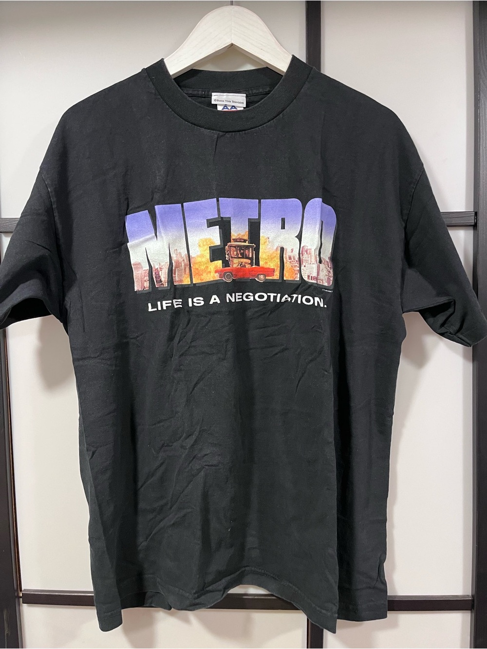 Vintage 1997 Metro Movie Promo Shirt Eddie Murphy Buena Vista Touchstone Tee XL